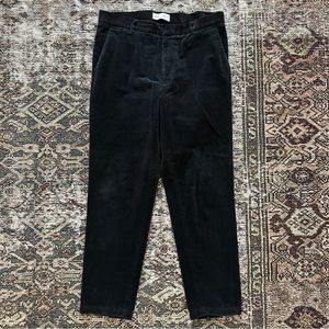 ISTO. Corduroy Trousers in Dark Gray